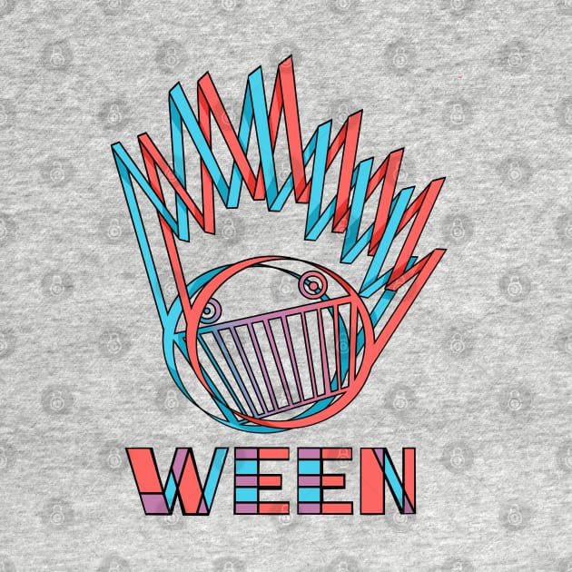 Ween Boognish in 3D by brooklynmpls